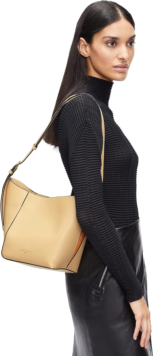 Liebeskind Damen Bowie Hobo S Champagne, Champagne