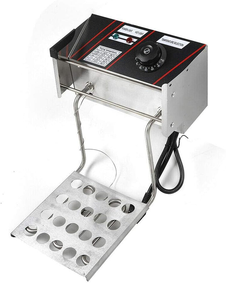 Elektrische Friteuse Fritteuse 5.5L Edelstahl Gastro Kaltzone Fritose Deep Fryer Für Supermärkte Res