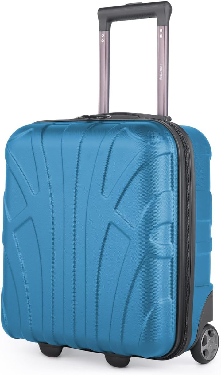 suitline - Kleiner Koffer 45x36x20 cm, Easyjet Freigepäck Underseat Handgepäck, Bordgepäck Trolley l