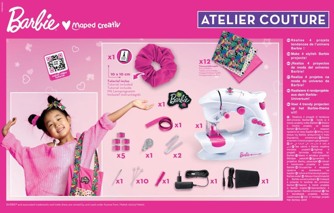 Maped CREATIV Design-Atelier inkl. Nähmaschine - BARBIE