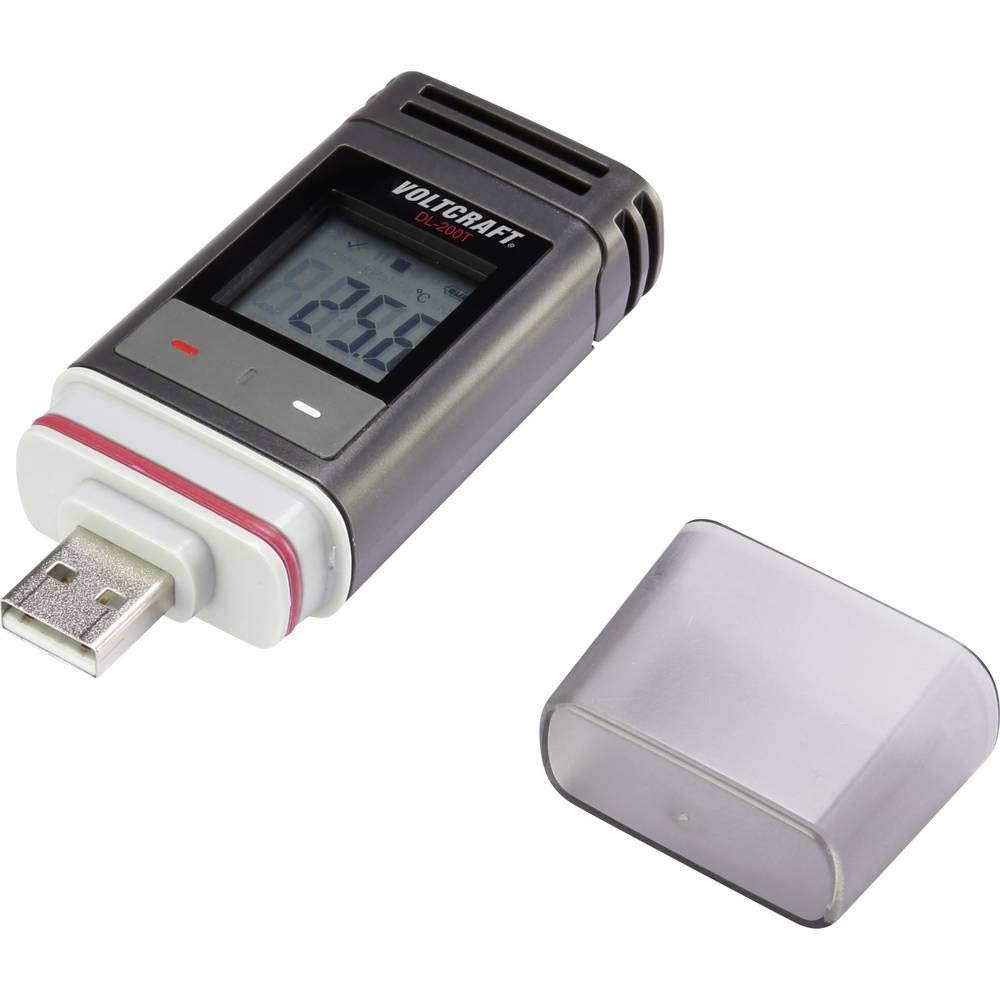 VOLTCRAFT DL-200T DL-200T Temperatur-Datenlogger Messgrösse Temperatur -30 bis +60 °C PDF Funktion,