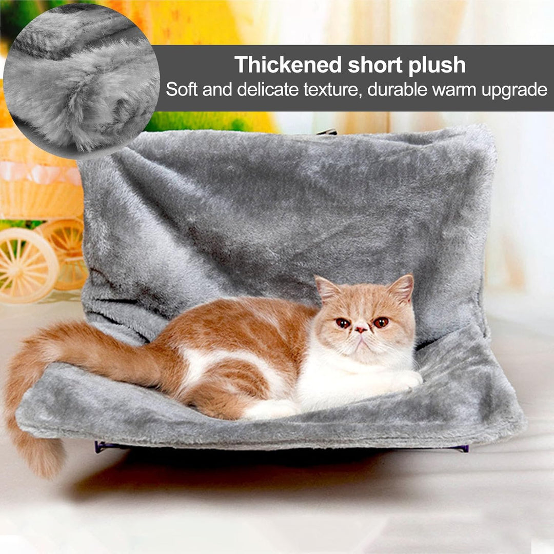 Heizkörperbett für Katzen,Katzenheizungsliege Katzenhängematte für Heizungen,HeizkörperliegeKatzen,H