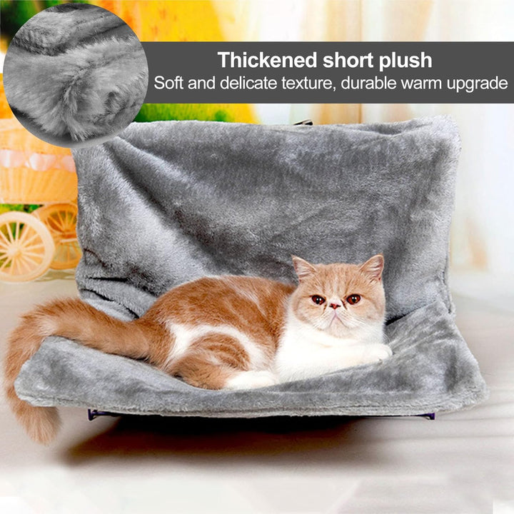 Heizkörperbett für Katzen,Katzenheizungsliege Katzenhängematte für Heizungen,HeizkörperliegeKatzen,H