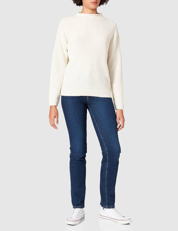 Camel Active Womenswear Damen 3095366K13 Pullover XL Off White, XL Off White