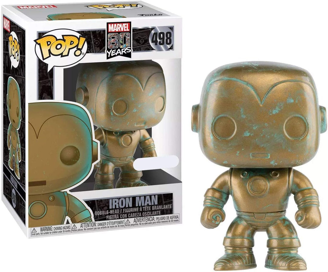 Funko POP! Marvel 80th Anniversary - Iron Man [Patina] # 498 - Target Exclusive
