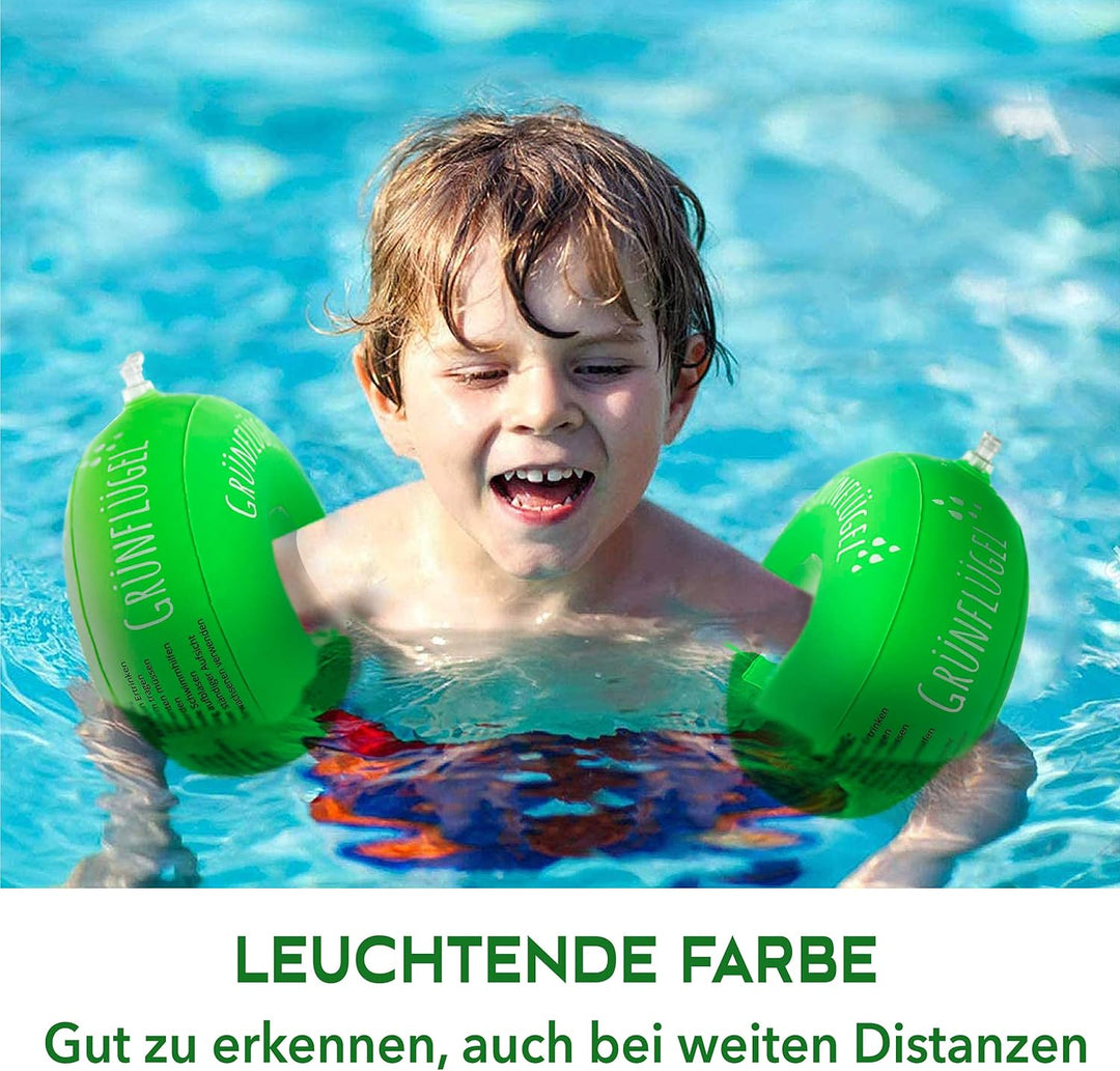 Schwimmflügel ab 1 Jahr - Sicher &amp; Hautfreundlich &amp; Ohne Weichmacher I 11-30 Kg I Rund Swim Schwimmh