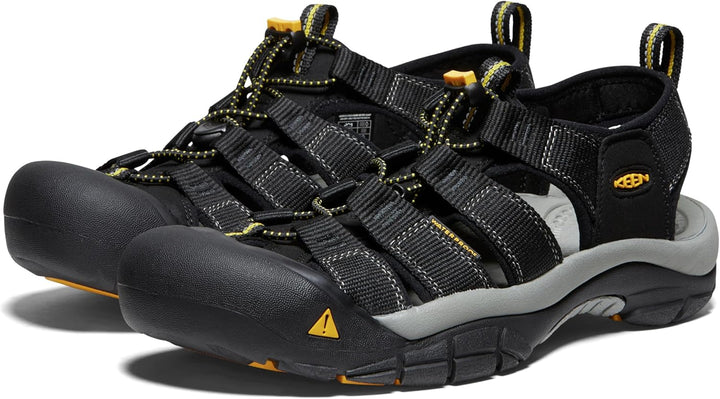 Keen Herren Newport H2 Sandale 40 EU Schwarz, 40 EU Schwarz