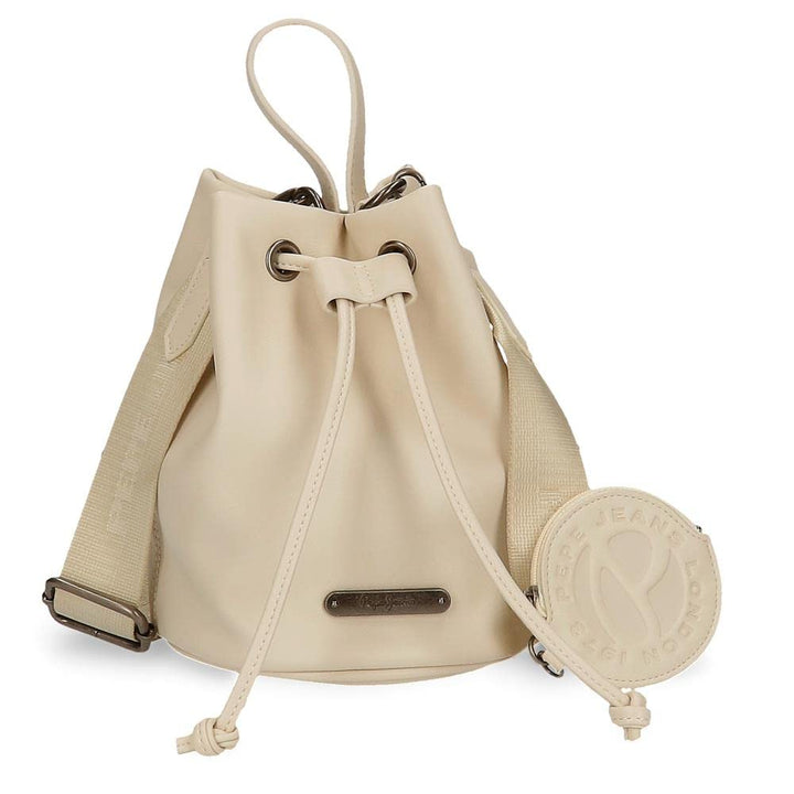 Pepe Jeans Damen Salma Gepäck- Messenger Bag Einheitsgrösse Beige, Einheitsgrösse Beige