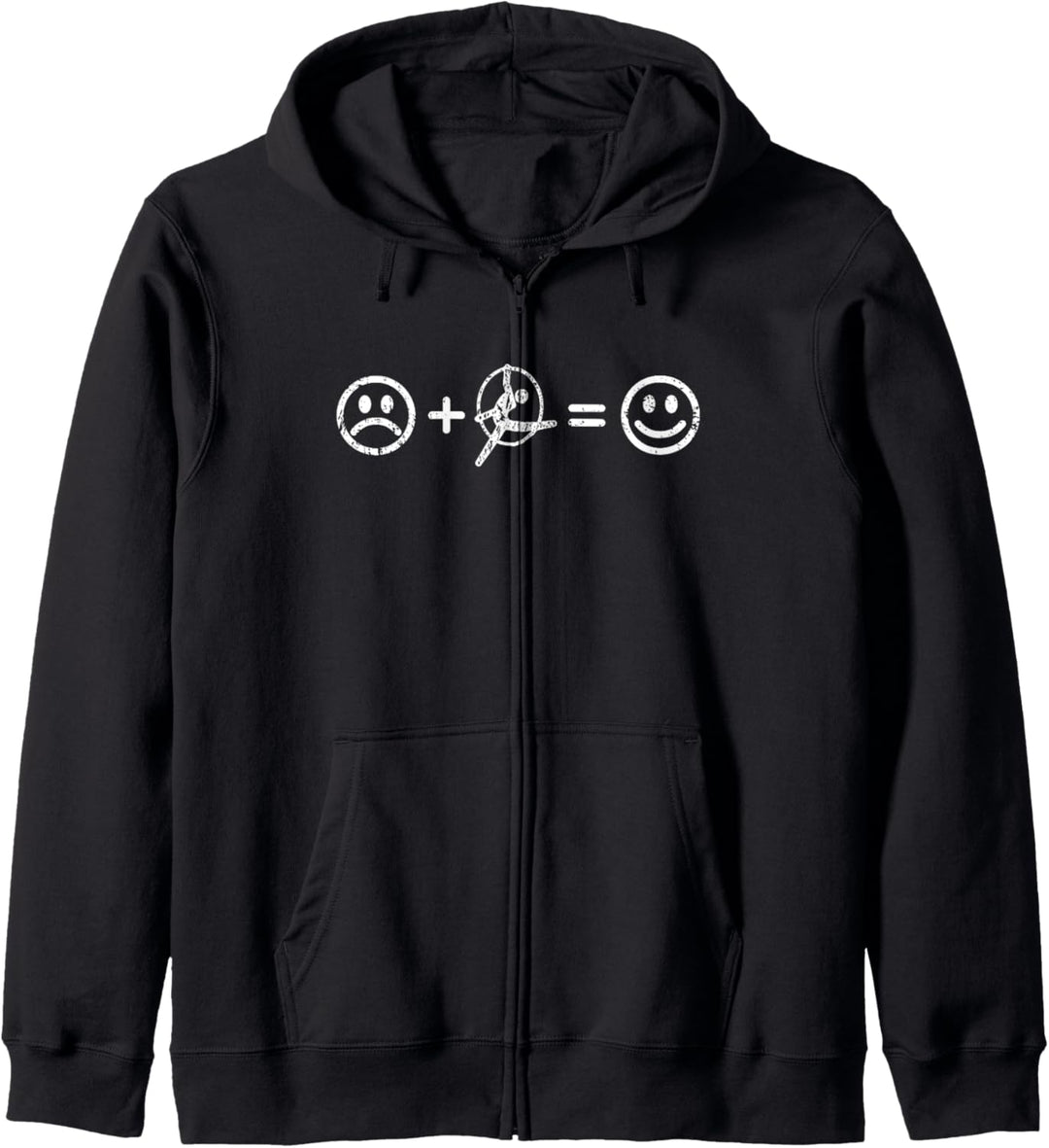 Rhythmische Sportgymnastik Glücklich Geschenk Gymnastin Band Kapuzenjacke
