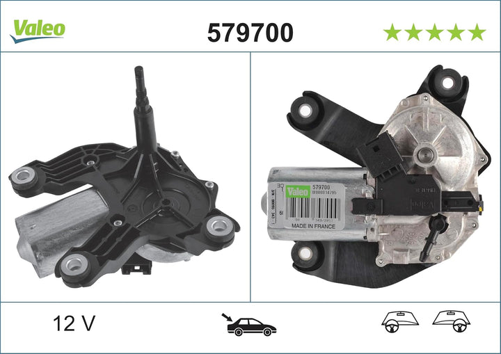 VALEO 579700 Wischermotor VALEO Heckwischermotor 579700 BMW MINI