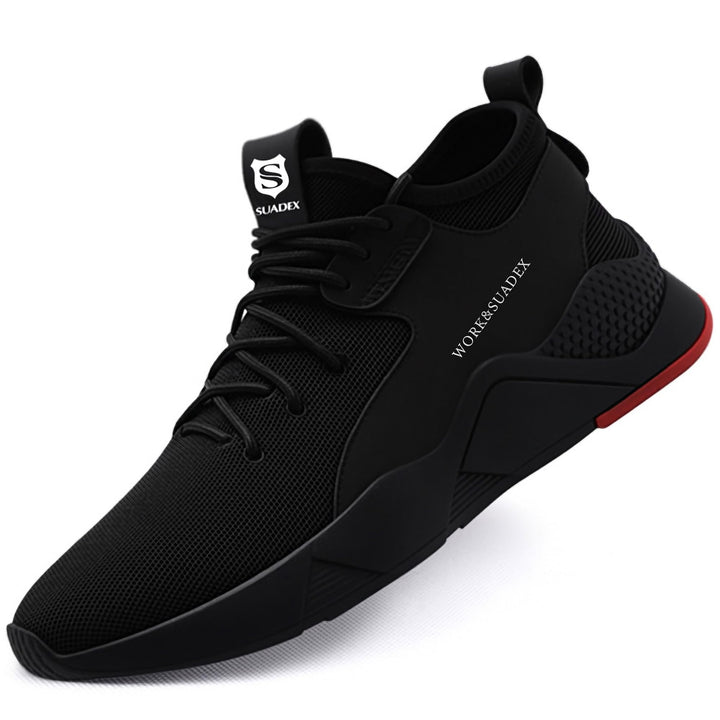 SUADEX Arbeitsschuhe Herren Sicherheitsschuhe Damen Leicht Atmungsaktiv Unisex Stahlkappenschuhe 42