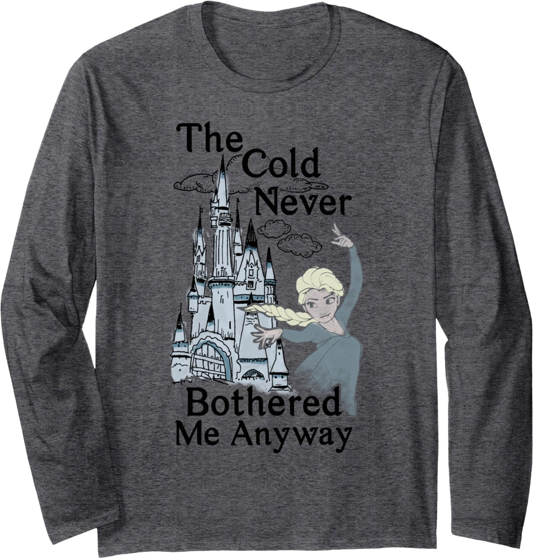 Disney Frozen Elsa Cold Never Bothered Me Langarmshirt