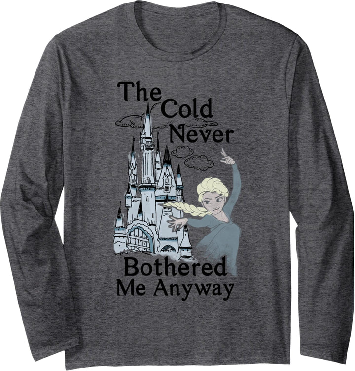Disney Frozen Elsa Cold Never Bothered Me Langarmshirt