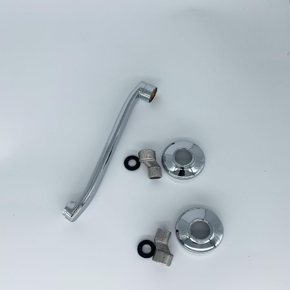 Ambrosiana SEI14040000 Mischbatterie für Dusche, für Aussenbereich, Chrom