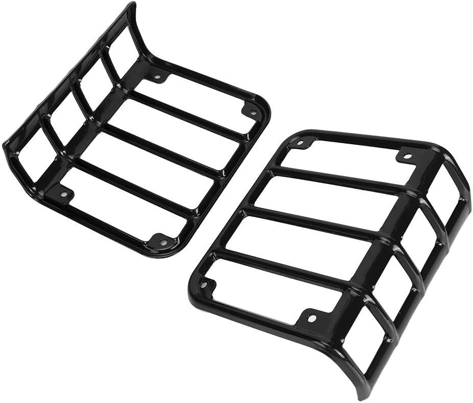 Rücklichtabdeckung, Qiilu Paar Rücklicht Rücklicht Lampenabdeckung Schutzfolie Passend für Jeep Wran