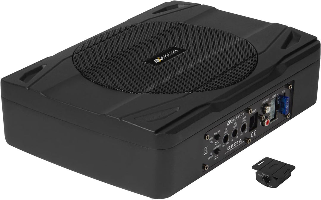 ESX Q201A - Aktiver 20 cm Untersitz Subwoofer
