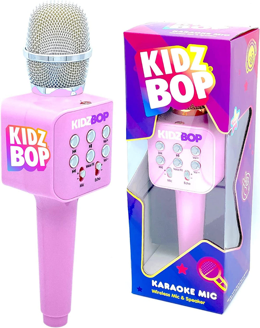 Move2Play, Kidz Bop Karaoke-Mikrofon | Die Hit-Musikmarke für Kinder | Spielzeug für Mädchen &amp; Junge