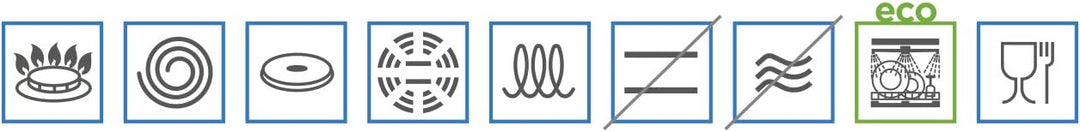 Barazzoni Schnellkochtopf Modell Amelia+, Ø 22 cm, Fassungsvermögen 7,0 l, hergestellt in Italien