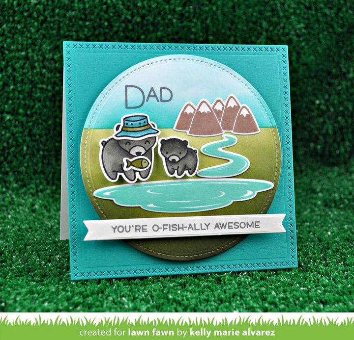 Lawn Fawn Custom Craft Dies - Dad + Me dies by Lawn Fawn