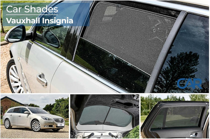 Satz Car Shades kompatibel mit Opel Insignia Sportstourer 2008-2017 (6-teilig)