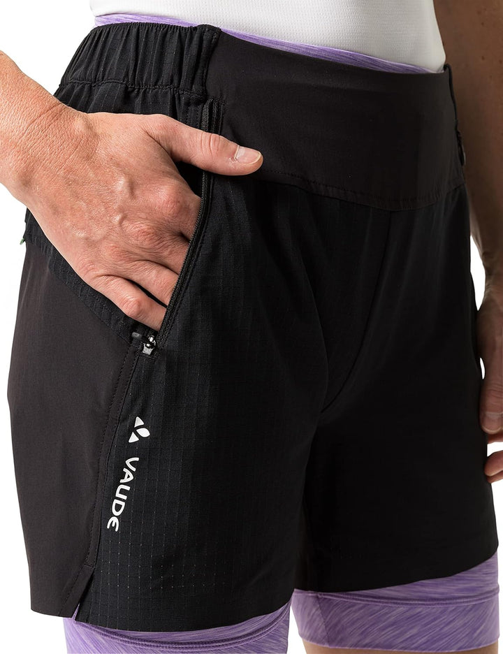 VAUDE Damen Hose Women's Altissimi Shorts 36 Black Uni, 36 Black Uni