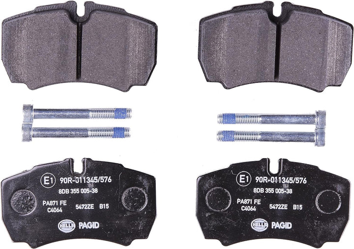 HELLA PAGID 8DB 355 005-381 Bremsbelagsatz - C4064 - Dicke/Stärke: 20.3mm - Bremssystem: Brembo - fü