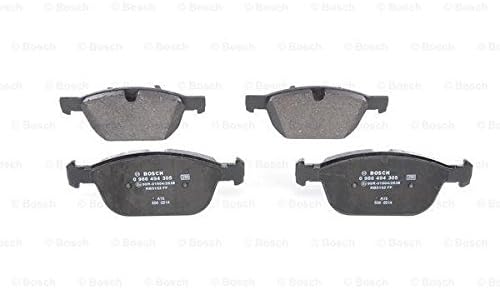 Bosch BP1241 Bremsbeläge - Vorderachse - ECE-R90 Zertifizierung - vier Bremsbeläge pro Set