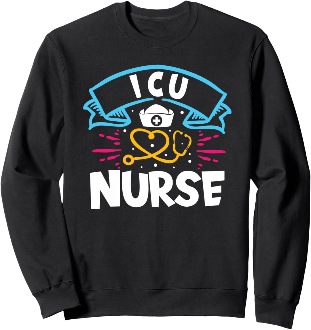 Krankenschwester Kostüm - Intensivstation Krankenpflegerin Sweatshirt