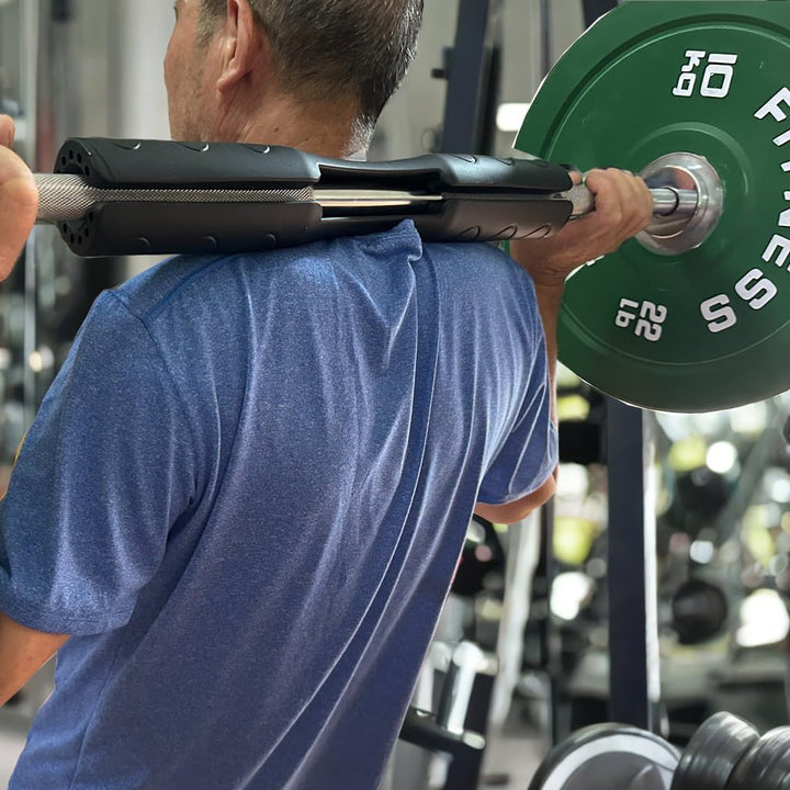 Silikon Langhantel Squat Pad für Ausfallschritte und Kniebeugen, Langhantelstange Schulter Squat Pad