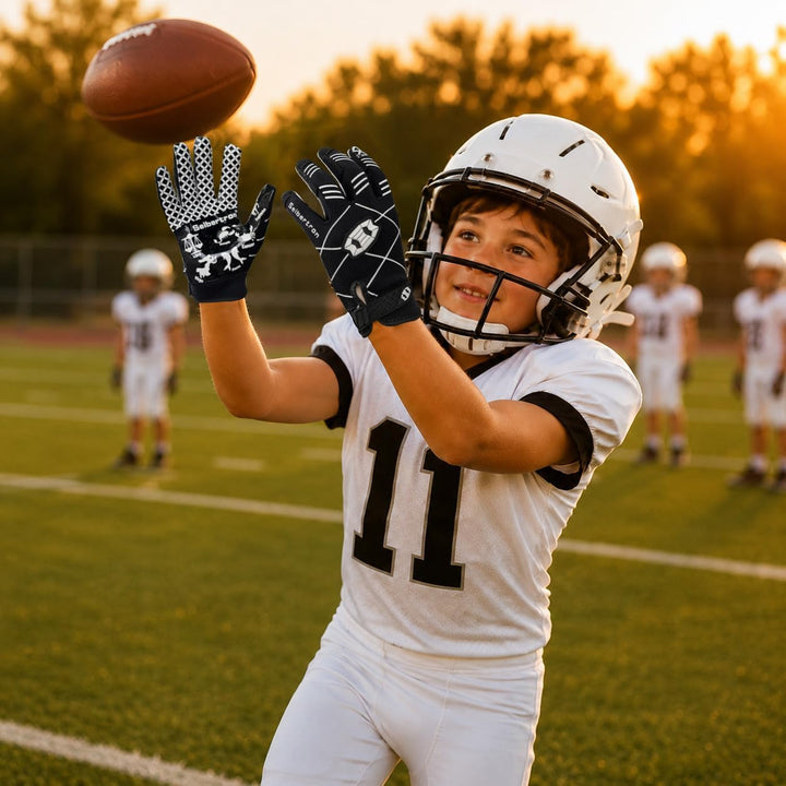 Seibertron Pro 3.0 Elite Ultra-Stick Sports Receiver/Empfänger Handschuhe American Football Gloves J