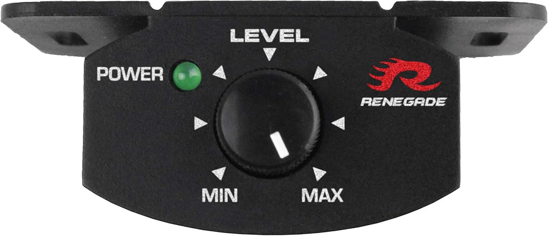 Renegade RS600A - Aktiv-Untersitz Subwoofer 6x8 (14 x 20cm) mit 250 Watt max