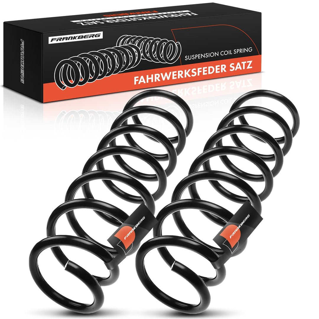 Frankberg 2x Federn Fahrwerksfeder Hinten Kompatibel mit 5er F10 2009-2016 5er F10 F18 2009-2016 2.0