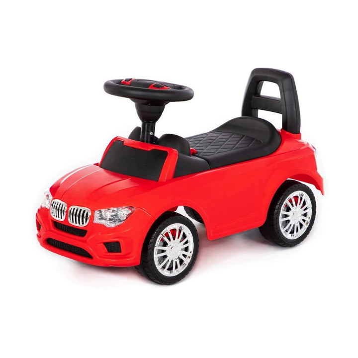Rutscher Auto rot Super Car Nr.5 Sound Kinder Rutscherfahrzeug Lauflernhilfe