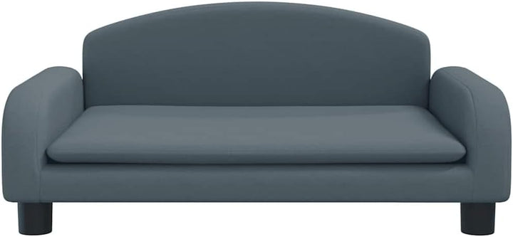 vidaXL Kindersofa Dunkelgrau 70x45x30 cm Stoff 70 x 45 x 30 cm Dunkelgrau, 70 x 45 x 30 cm Dunkelgra