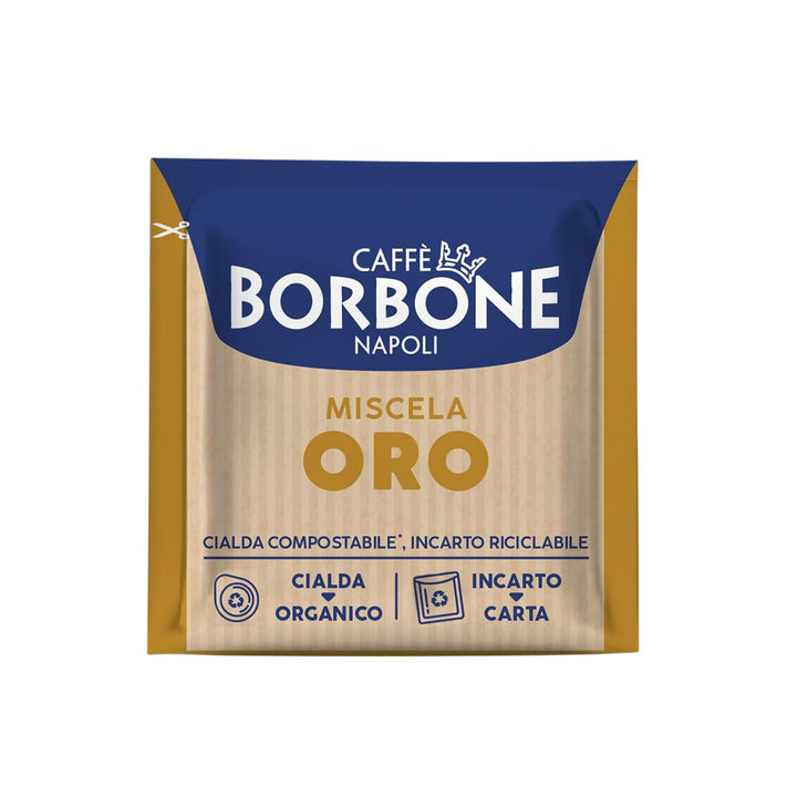 Caffè Borbon 200 Kaffeepads, Miscela Ora, 44 mm
