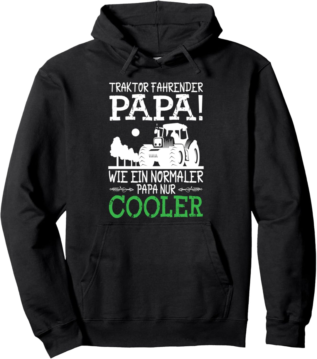Bauer Traktor cooler Dad Land Kinder Sohn Vater Landwirt Pullover Hoodie