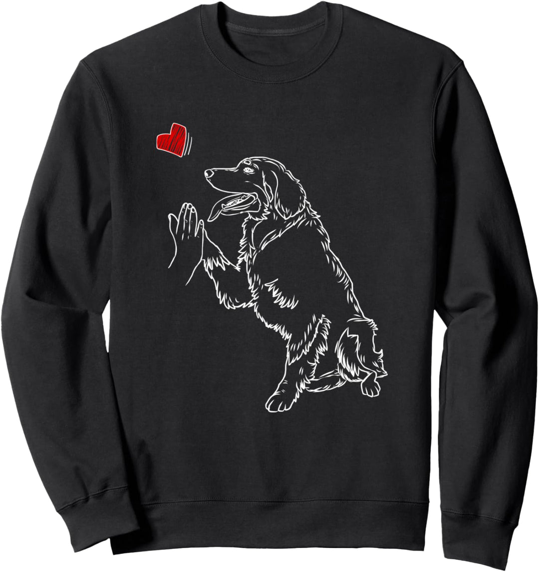 Hovawart Liebe Hovihalter Hofhund Wächter Hovawart Besitzer Sweatshirt