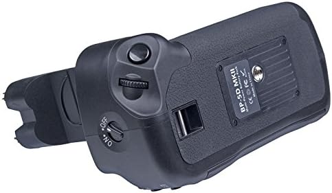 ayex Batteriegriff Kompatibel mit Canon EOS 5D Mark II ähnlich BG-E6 Akkugriff optimal zum fotografi