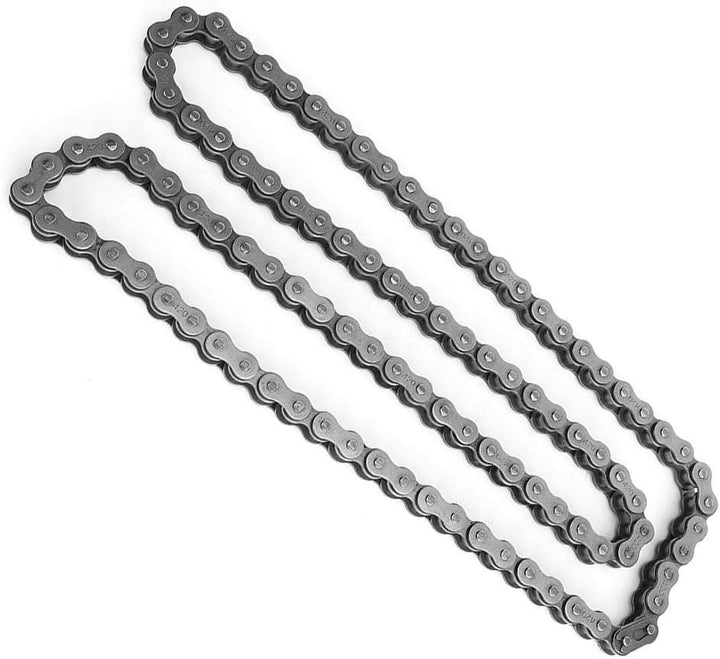 Qiilu 420 102 Motorrad Link Chain, Motorradkette Fit für 90 110 125ccm Dirt Bike ATV Quad TaoTao SUN
