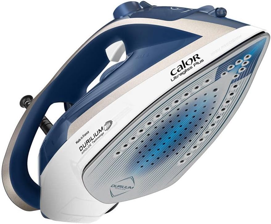 Calor Ultragliss Plus Bügeleisen, 2800 W, Dampfleistung 50 g/min, Dampfstossfunktion 260 g/min, Löch