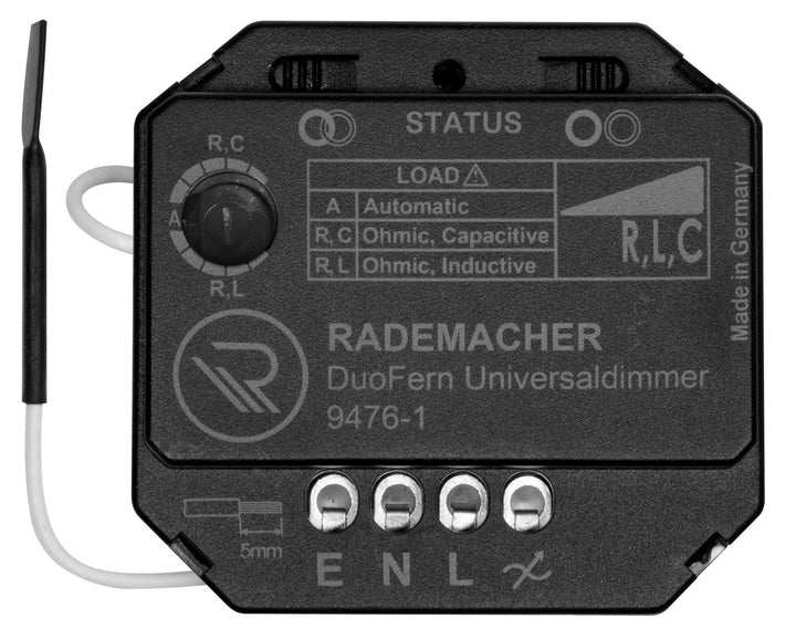 Rademacher DuoFern Universal Dimmaktor 9476-1, Dimmer Funk-Aktor (HOMEPILOT Nachfolgemodell verfügba