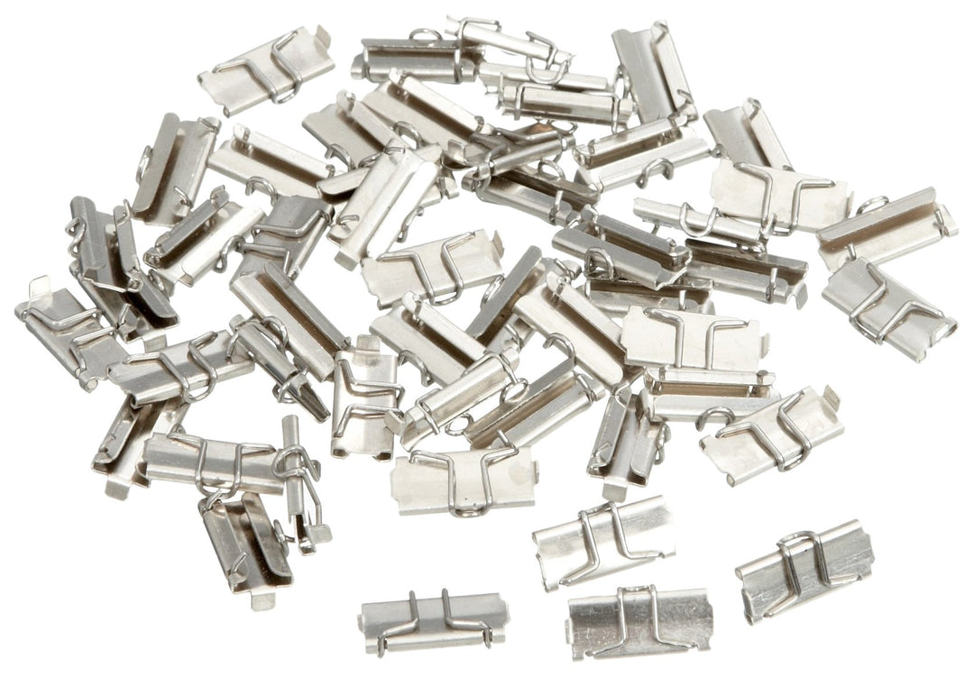 Märklin 59095 - Schienenverbinder Inhalt 50 Stück (H1015), Spur 1