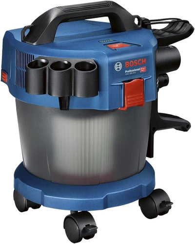 Bosch Professional 18V System Industriestaubsauger Gas 18V-10 L (ohne Akku, 1,6 m Schlauch, 3 Verlän