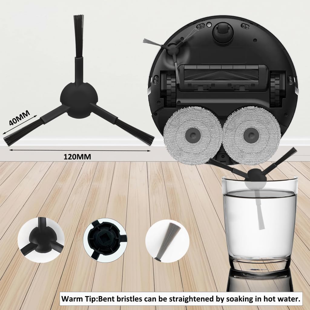 Zubehör für Dreame L10s Pro Ultra Heat/ L10s Ultra Gen2/ L40 Ultra AE/ X30 Ultra/Mova E30,Wischpads