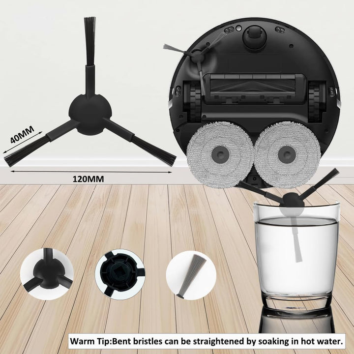 Zubehör für Dreame L10s Pro Ultra Heat/ L10s Ultra Gen2/ L40 Ultra AE/ X30 Ultra/Mova E30,Wischpads