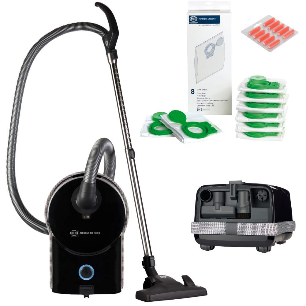 SEBO Airbelt D2 Schwarz 700W inkl. Zubehör
