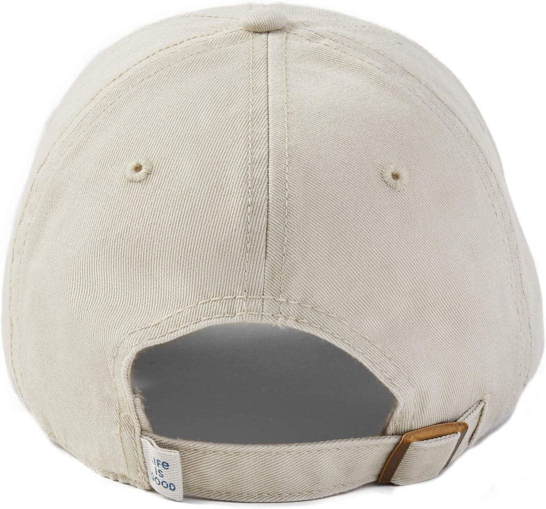Life is Good Erwachsene Chill Cap Baseballmütze für Damen und Herren, Baumwolle, Verstellbarer Rücke