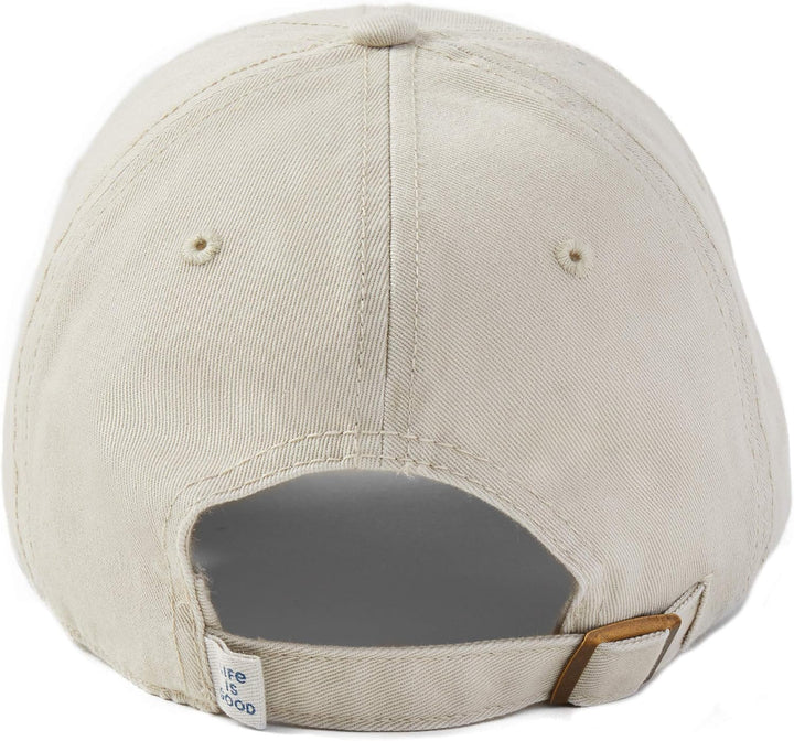 Life is Good Erwachsene Chill Cap Baseballmütze für Damen und Herren, Baumwolle, Verstellbarer Rücke
