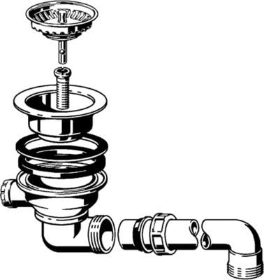 Viega 7139.15 - Spülventil 7139.15 1.1/2"
