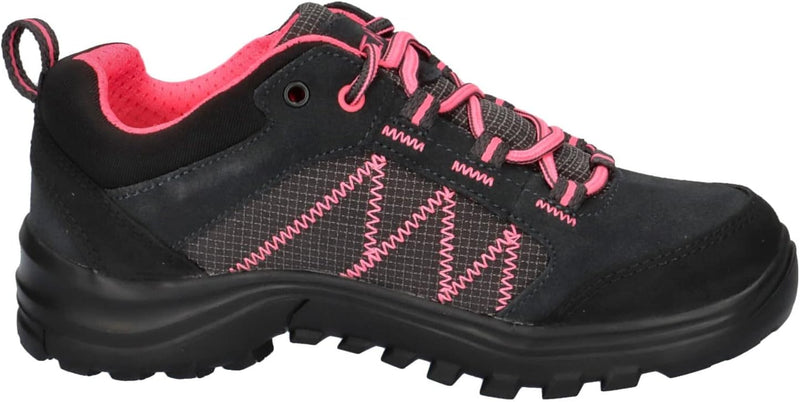 CMP Unisex Kids Thiamat Low 2.0 Trekking Shoe Wp 35 EU Grau Fluo Pink Titanio Pink Fluo, 35 EU Grau